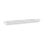 Fireplace Mantel, 60" x 8" x 5", 50 lbs Weight Capacity, Natural Wood Mantel for Over Fireplace, Wall Mounted Floating Farmhouse