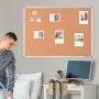 48 "X36" Stort Cork Board-vægmonteret opslagstavle med PIN-kort