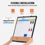 24 "X18" Månedlig kalender Whiteboard & Cork Board Combo med