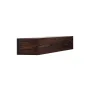Pejs mantel træ hylde flydende rustik pejs mantel 60 "brun