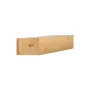 Fireplace Mantel, 60" x 8" x 6", 50 lbs Weight Capacity, Natural Wood Mantel for Over Fireplace, Wall Mounted Floating Farmhouse