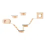 Wall Mounted Cat Shelves, Cat Wall Shelves and Perches with Jumping Boards, Cat Beds, Hammocks & Cat Tree, Cat Furniture and She