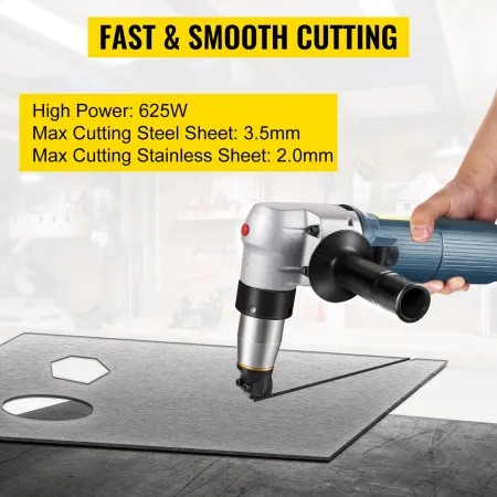 Elektrisk metal Nibbler 625W Nibbler Metal Cutter 1000 o / m