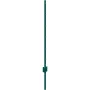 4 Feet Fence Post, 10 Pack U-Channel Heavy Duty Metal Fence Posts, Sturdy Steel Fence Stakes for Garden Yard, Lawn, Farms and Ou