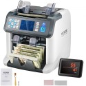 Money Counter Machine Bill Counter w/ 2CIS SN UV IR MG DD Multi Currency