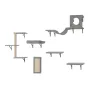 Wall Mounted Cat Shelves, Cat Wall Shelves and Perches with Jumping Boards, Hammock, Sofa, Cat Tree & Cat Grip, Cat Furniture an