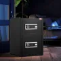 Dobbeltdør 3.5 cu.ft sikker kasse med nøglelås adgangskode