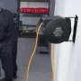 Udtrækkelig forlængelsestrakehjulsstyringsrulle 15 m 1600W 1 m