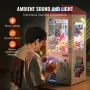 Claw Machine, 0-80mm Jaw Diameter 0-130mm Jaw lifting, Crane Prize Grabber Commercial Arcade Game Toys, Cool Fun Grab-And-Win Ma