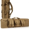 Rifle Bag 36 inch Tactical Double Long Gun Bag for 2 Rifles & 2 Pistols