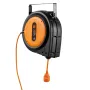 Retractable Extension Cord Reel, 62.33 ft/19 m, 1600W Heavy Duty Retractable Power Cord with 3.28 ft/1 m Lead-in Cord Overheat P