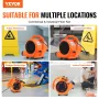 Floor Blower, 1380 RPM 1000 CFM, Air Mover for Drying and Cooling, Portable Carpet Dryer Fan with 4 Blowing Angles, Timer, 3-Spe