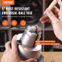 Ball Vise, 5" Engraving Setting Tool, 360Â° Rotation Engraving Block Vise, 69 PCS Attachment Jewelry Engraving Block Tools