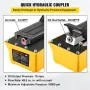 Air Hydraulic Pump, 10,000 PSI Hydraulic Foot Pump, 1.89 L Reservoir Foot Operated Air/Hydraulic Pump, with Hose and Spray Gun f