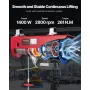 Electric Hoist Crane Winch 997.9 kg 9997.4 cm Wireless & 426.7 cm Wired Remote