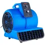 Gulvblæser 1250 o / min 2600 CFM Air Mover med 4 blæservinkler