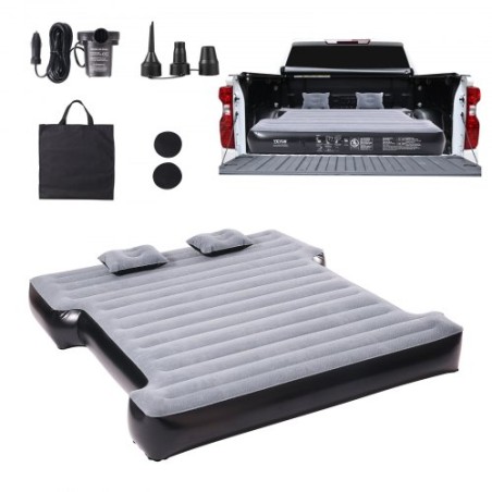 Truck Bed Air Mattress 5.5-5.8 ft Full-Size Short Bed Inflatable with Pump