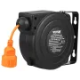 Retractable Extension Cord Reel, 29.53 ft / 9 m, 1000W Heavy Duty Retractable Power Cord with 3.28 ft / 1 m Lead-in Cord Overhea