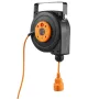 Retractable Extension Cord Reel, 29.53 ft / 9 m, 1000W Heavy Duty Retractable Power Cord with 3.28 ft / 1 m Lead-in Cord Overhea