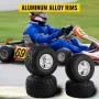 Go Kart Wheels Rain Tires Set of 4 Rim & Tyre Durable 10X4.50-5 11x6.0-5