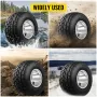 Go Kart Wheels Rain Tires Set of 4 Rim & Tyre Durable 10X4.50-5 11x6.0-5