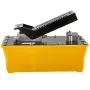 Air Hydraulic Pump, 10,000 PSI Hydraulic Foot Pump, 1.89 L Reservoir Foot Operated Air/Hydraulic Pump, with Hose and Spray Gun f