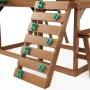 Outdoor Wooden Playhouse, Modern Cedar Playhouse for Age 2-8 Years Kids, Garden Games Cottage, Country Style Cedar Playhouse wit