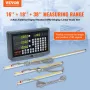 Digital Readout 40.64 cm & 45.72 cm & 96.52 cm Linear Scale 3 Axis DRO Display Kit