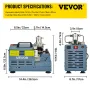 High Pressure Compressor, 4500PSI/30MPA/300BAR High Pressure Air Compressor, 1800W 220V Manual Stop Air Rifle Compressor Suitabl