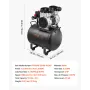 Air Compressor, 10 Gallon Steel Tank, 2HP 5.3 CFM@90 PSI Oil Free Air Compressor & Max. 125PSI Pressure, 78dB Ultra Quiet Portab