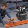 Luftkompressor Kompakt Bærbar Oliefri Kompressor 10 Gallon 90