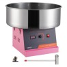Electric Cotton Candy Machine, 1000W Candy Floss Maker, kommerciel bomuldsgodteri med rustfrit stålskål og sukker