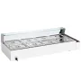 Kommerciel elektrisk mad varmere bordplade buffet 8*8qt med