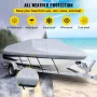 40.6-47 cm Waterproof Boat Speedboat Cover Heavy Duty Fish Ski V-Hull Marine