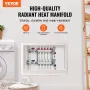 5-Branch Radiant Heat Manifold 1/2