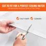Loftsfliser 48-pak 20 x 20 i polystyren Easy Installation Lim-up