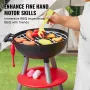28 PCS Kids BBQ Grill Playset Cooking Grill Toy Set Pretend Sound Light
