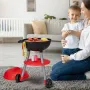 28 PCS Kids BBQ Grill Playset Cooking Grill Toy Set Pretend Sound Light