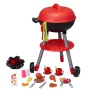 28 PCS Kids BBQ Grill Playset Cooking Grill Toy Set Pretend Sound Light
