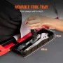 Mechanic Garage Creeper, 1118 mm, 136.1 kg Capacity Automotive Rolling Creeper with 6 Casters Adjustable Cushioned Headrest Tool