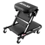 101.6 cm Foldable Z Garage Creeper Mechanic Creeper Stool 204.1 kg Capacity