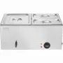 COMMERCIAL ELEKTRISK FOOD VARMER 3-PAN BOLDTOP BUFFET 16L BAIN
