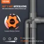Borescope endoskop to-vejs 180 ° artikulerende 5 "IPS 8X zoom
