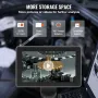 Articulating Borescope Camera with Light, Two-Way Articulated Endoscope Inspection Camera with 6.4mm Tiny Lens, 5" IPS 1080P HD 