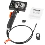 Borescope endoskop to-vejs 180 ° artikulerende 5 "IPS 8X zoom