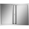 X21'' Outdoor Kitchen Access Doors BBQ Island Stainless Steel BBQ Doors