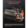 Air Compressor, 2 Gallon Steel Tank, 1HP 2.5 CFM 8bar Oil Free Air Compressor & Max. 120PSI Pressure, 81dB Ultra Quiet Portable 