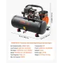 Air Compressor, 2 Gallon Steel Tank, 1HP 2.5 CFM 8bar Oil Free Air Compressor & Max. 120PSI Pressure, 81dB Ultra Quiet Portable 