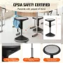 Wobble Chair, Height-Adjustable (15.7-21.7") Active Chair, Flexible Seating Wobble Stool Made of PVC+ABS Improves Focus & Postur