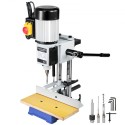 Bench Morticer 1/2 HP 1400RPM Benchtop Drill Presses 13mm Chuck Capacity Benchtop Mortising Machine 60 Pounds Weigh For